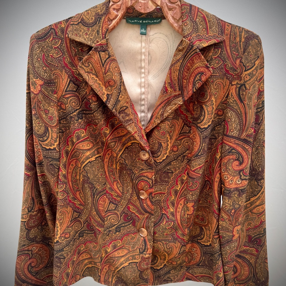 Groovy Paisley Blazer